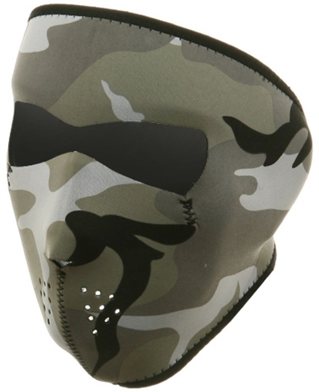 Neoprene Mask Camo Urban - Universal Cycle Services Ltd.